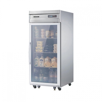 고급형 30박스 디지털 직접 냉각 냉장 634L 유리문 올 스텐