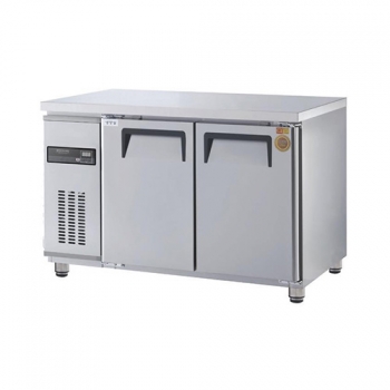 고급형 보냉테이블 1200 직접 냉각 냉동 280L 올 스텐