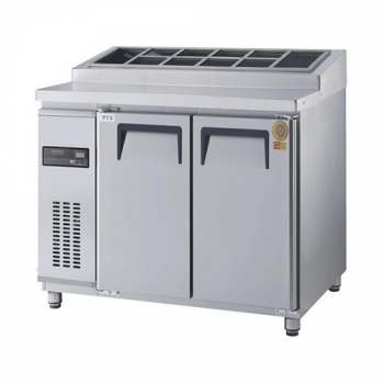 고급형 토핑테이블 1200 간접 냉각 냉장 356L 올 스텐