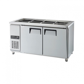 고급형 찬밧드 냉장고 1500 간접 냉각 냉장 364L 올 스텐