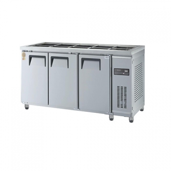 고급형 찬밧드 냉장고 1800 간접 냉각 냉장 466L 올 스텐