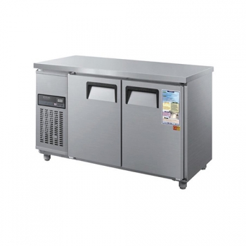 보냉테이블 1500 디지털 직접 냉각 냉동 185L 냉장 185L 메탈