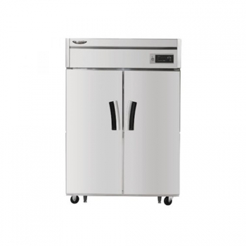 수직형 간냉 1100 장도어 반반 냉장 512.5L 냉동 512.5L