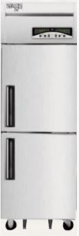 라셀르 수직형 직냉식 25박스 냉장255L 냉동250L 내부스텐외부메탈