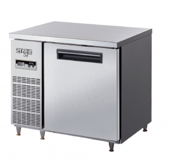 라셀르 냉장테이블 900 직냉식 184L 내부스텐