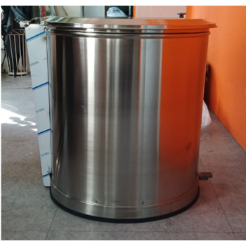 페달형 스텐휴지통 100L /제작